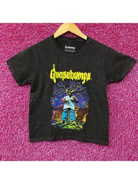 Goosebumps Stay Out Of The Basement Dr. Brewer's Clone Midriff T-Shirt Small
